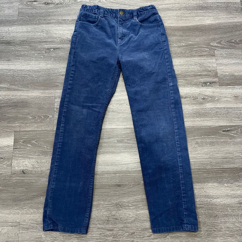 Vineyard Vines Boys Blue Corduroy Pants Size 12 (more like 10) Adj Waist